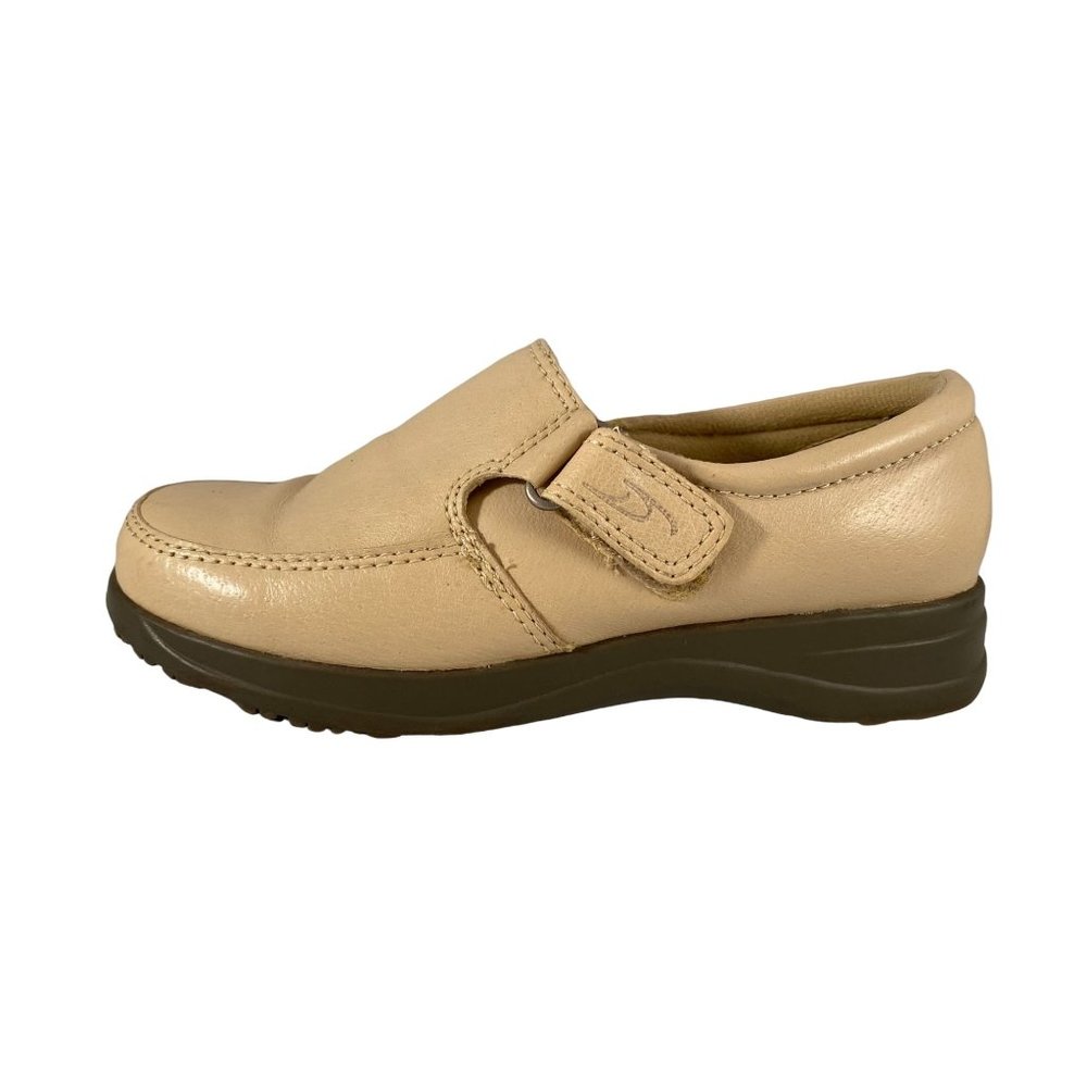 Dr. Scholl's Double Air-Pillo Women's Shoe, Size 6M, Tan, Leather